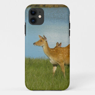 Deer Animal Nature Peace Love Destiny Fun Art iPhone 11 Case