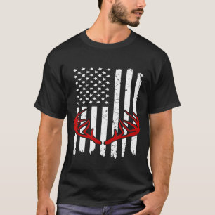 Deer Antler Bow Hunt 2020 Tee Whitetail Hunter Ame