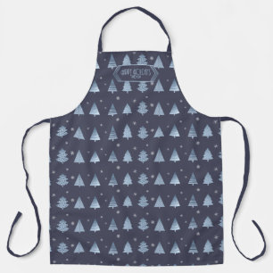 Deer Antlers Arrows Christmas Pattern V2 Bl ID863 Apron