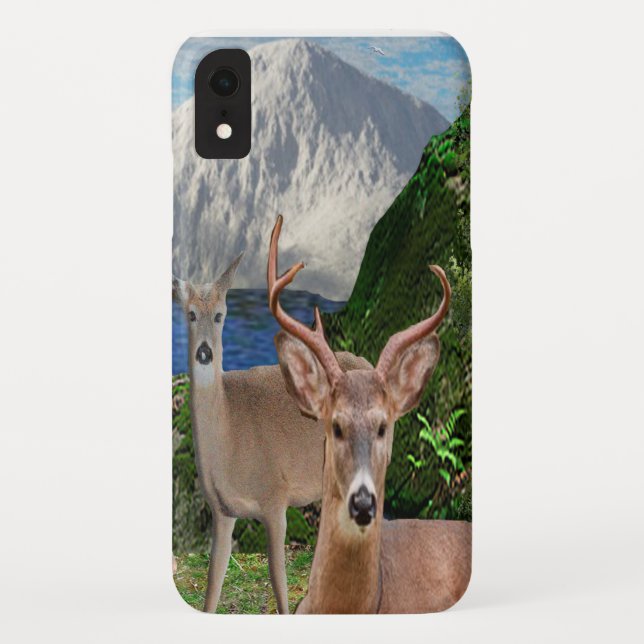Deer art Case-Mate iPhone case (Back)