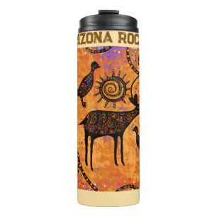 Deer Art Thermal Tumbler