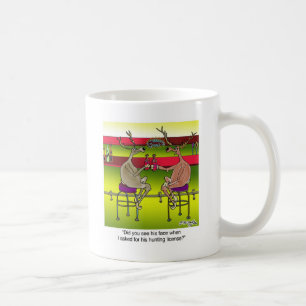 Deer Asking For a Hunting License Coffee Mug