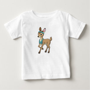 Deer at Fitness with Towel Baby T-Shirt