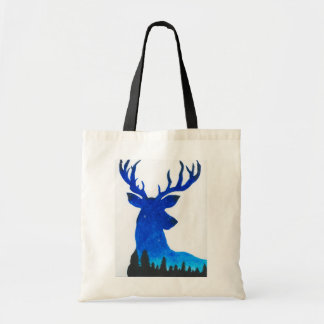 Deer at Night Tote