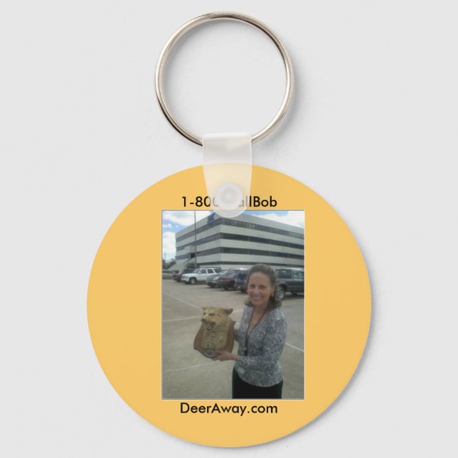 Deer Away Key Ring (Front)