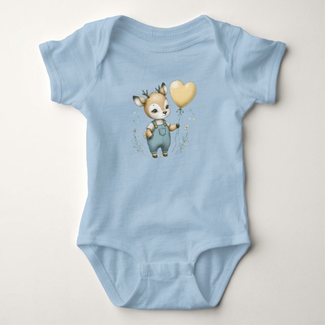 Deer Baby Bodysuit (Front)