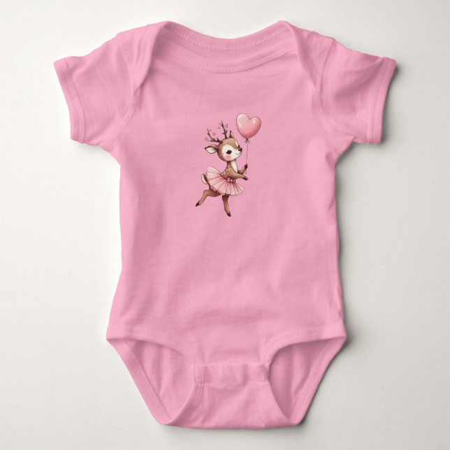 Deer Baby Bodysuit (Front)
