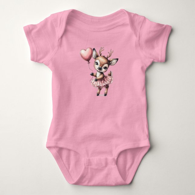 Deer Baby Bodysuit (Front)
