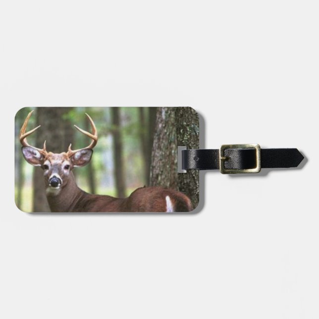 deer bag tag hunters bag tag (Front Horizontal)