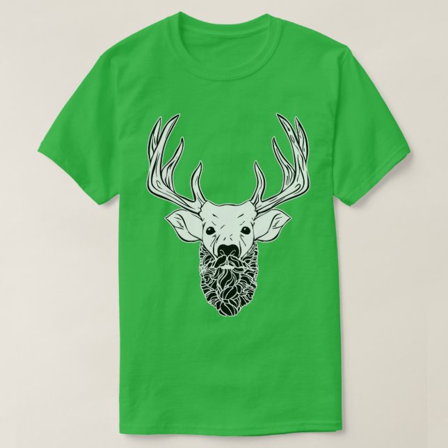 Deer Beard T-Shirt (Design Front)