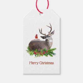 Deer Bird Gift Tags