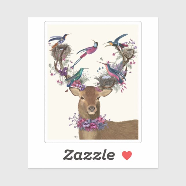 Deer Birdkeeper, Tropical Bird Nests (Sheet)