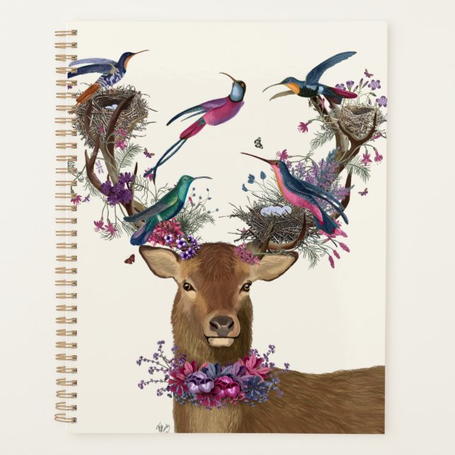 Deer Birdkeeper, Tropical Bird Nests Planner (Front)