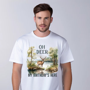 Deer Birthday Shirt for Men