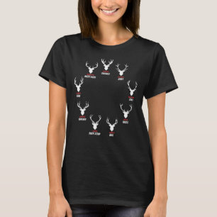 Deer Bow Hunting Santa Hunter Christmas Costume T-Shirt