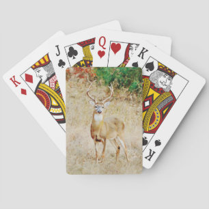 Deer Buck Art Hunters Playing Cards
