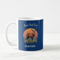 Deer Buck Best Dad Ever Mug Father Gift