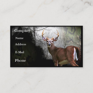 Deer Buck Business Card Customisable