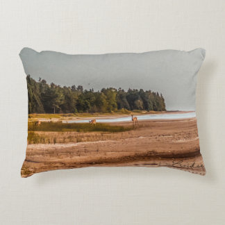 Deer by the Lake Decorative Cushion
