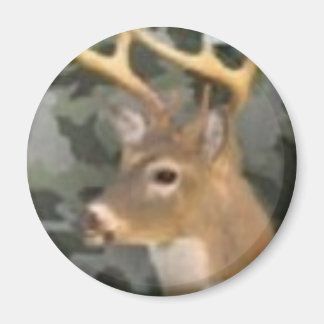 deer camo] magnet