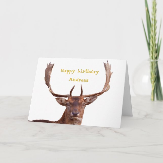 deer card (Front)