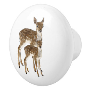 Deer Ceramic Knob