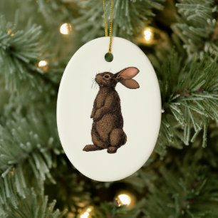 Deer Ceramic Tree Decoration