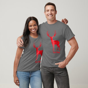 Deer Chalet Antlers Retro Stag Antlers Vintage T-Shirt