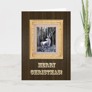 Deer Christmas Card