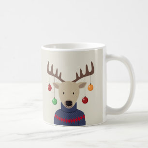 Deer Christmas Coffee Mug