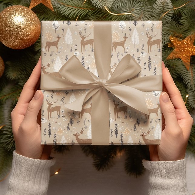 Deer Christmas Wrapping Paper (Creator Uploaded)