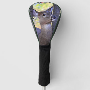 Deer Close-Up  Golf Head Cover