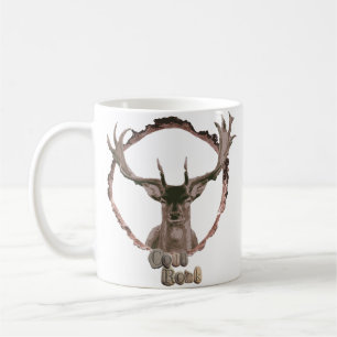 Deer coffee mug. mug