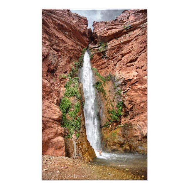 Deer Creek Falls - Grand Canyon - Waterfall Photo Print (Front)