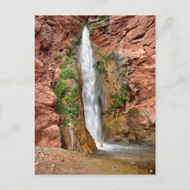 Deer Creek Falls - Grand Canyon - Waterfall Postcard (Front)