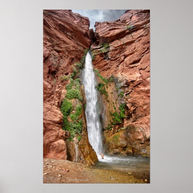 Deer Creek Falls - Grand Canyon - Waterfall Poster (Front)
