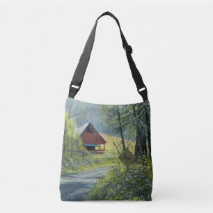"Deer Crossing" Tote Bag