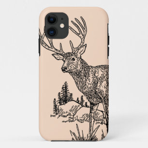 Deer Drawing iPhone 5 Case