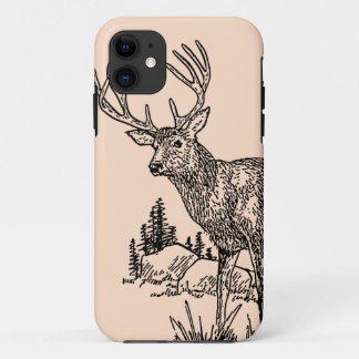 Deer Drawing iPhone 5 Case