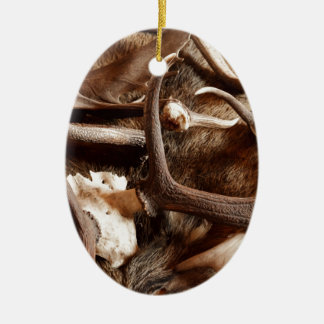 Deer Elk Moose Antlers Hunting Gift Ideas Hunters Ceramic Tree Decoration