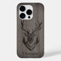 Deer - Engraved wood - Personalised wooden