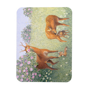 Deer Family Magnet