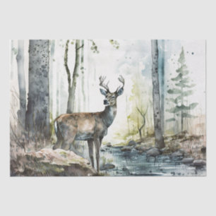 Deer Fawn Watercolor Tissue Paper