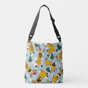 Deer Festive: Christmas Pattern Design Crossbody Bag