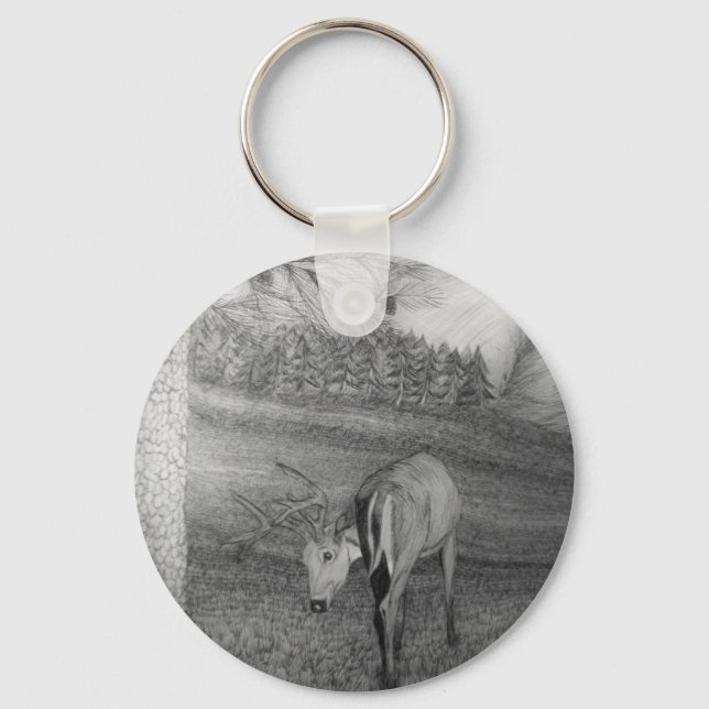 Deer Field Key Ring (Front)