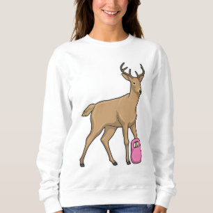 Deer Fitness Dumbbell Sweatshirt
