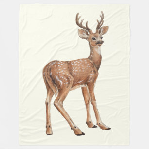 Deer Fleece Blanket
