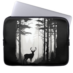 Deer Forest Wildlife Laptop Sleeve