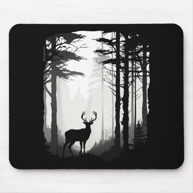 Deer Forest Wildlife Mouse Mat (Front)