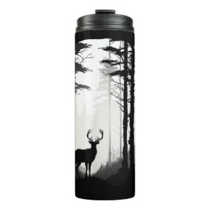 Deer Forest Wildlife Thermal Tumbler
